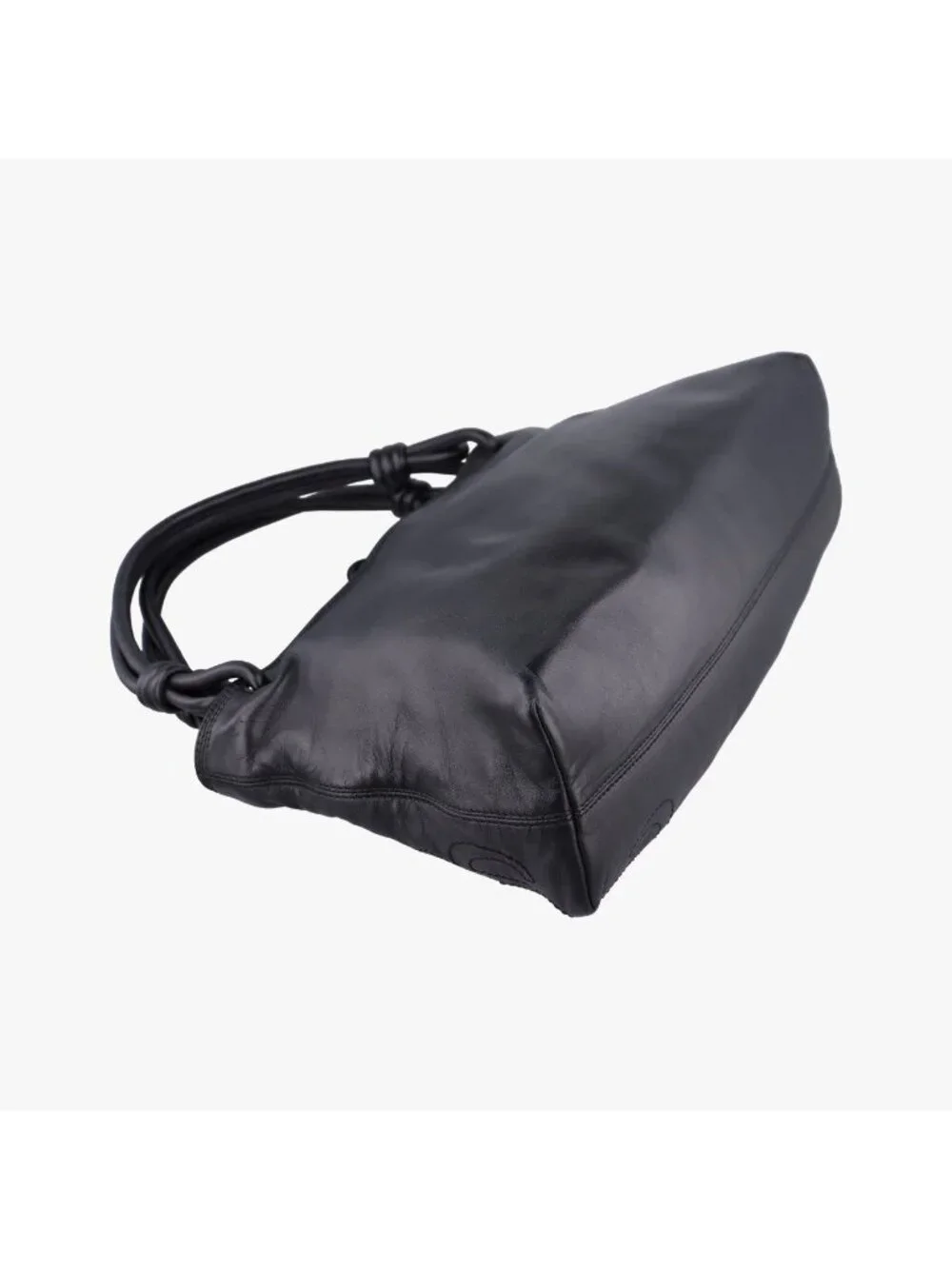 Loewe Anagram Knot Black Nappa Leather Handbag